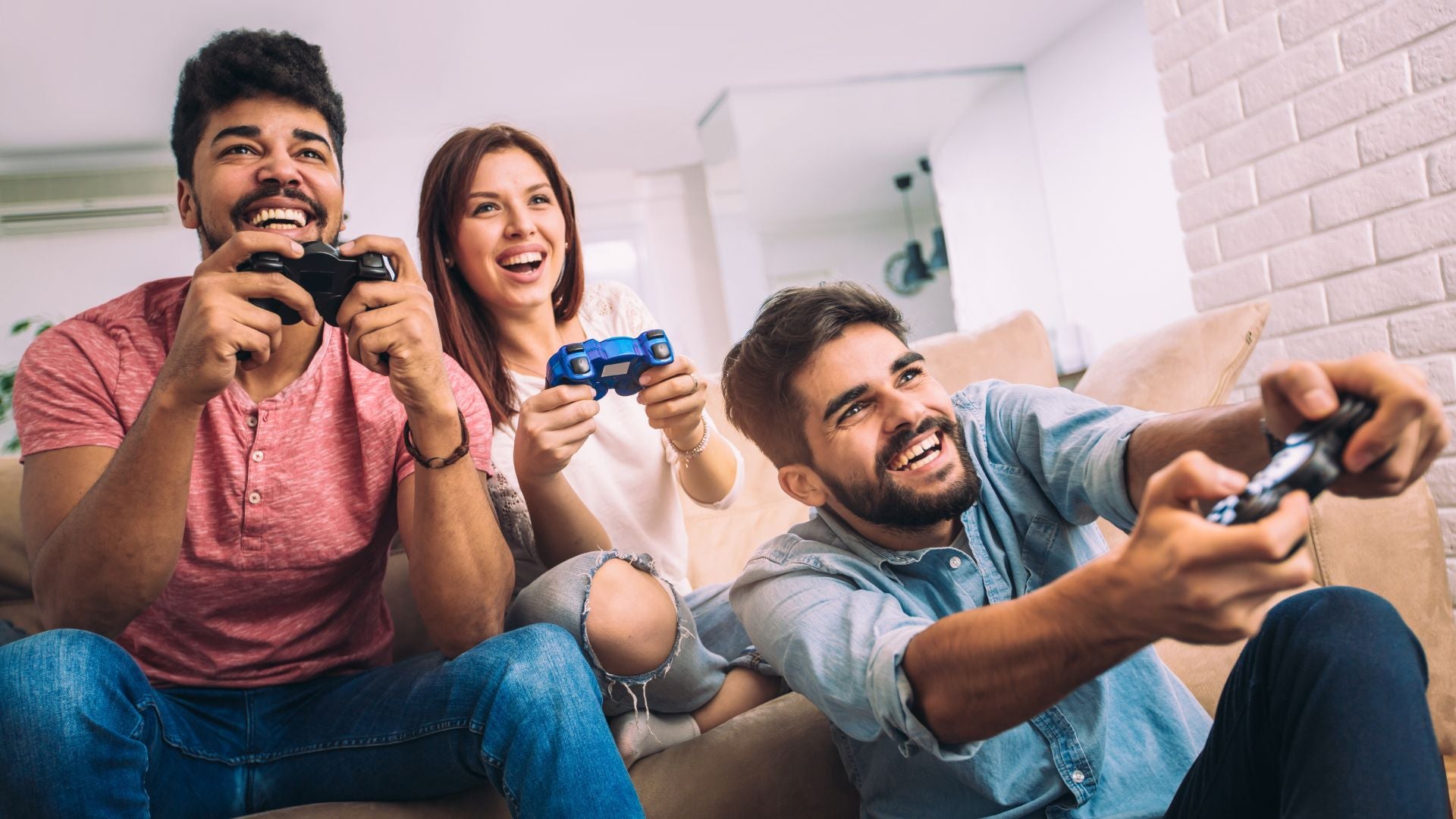 people playing a game