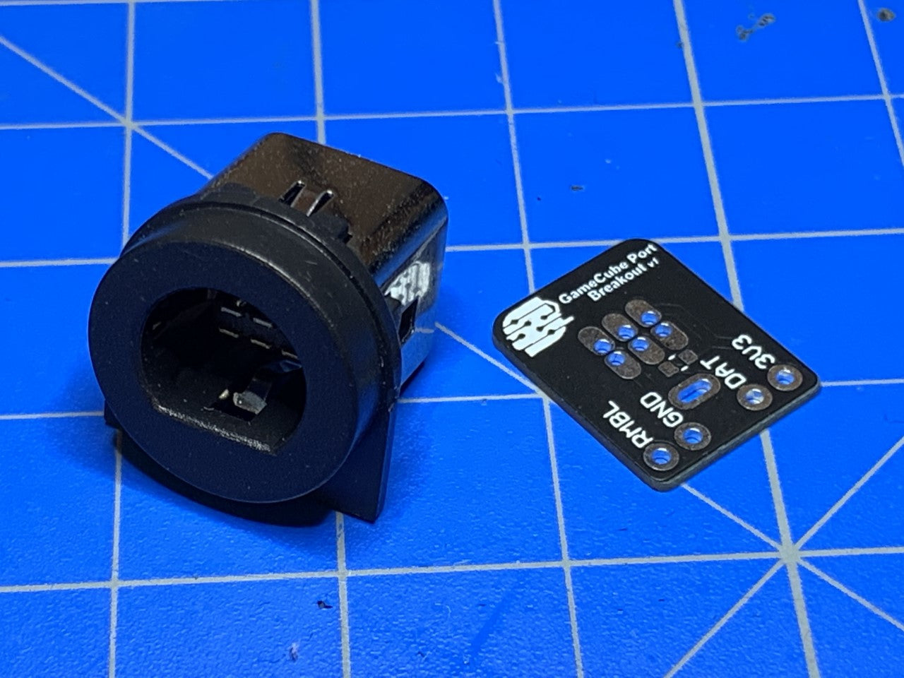 GameCube Controller Connector w/ Breakout PCB (Pack of 4)